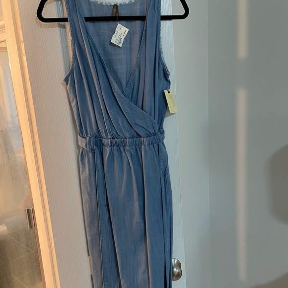 Stetson denim pinto ranch dress NWT size m - Picture 1 of 5